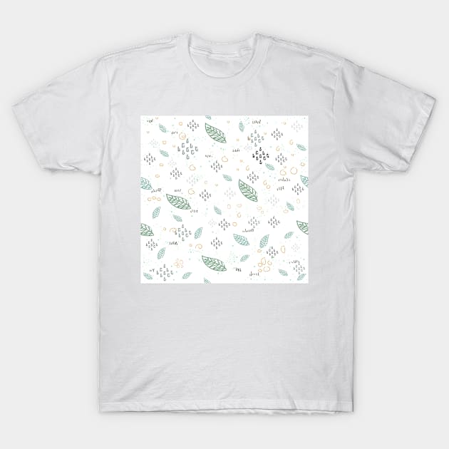 Leaf T-Shirt by Kristina Stellar Scandinavian Land